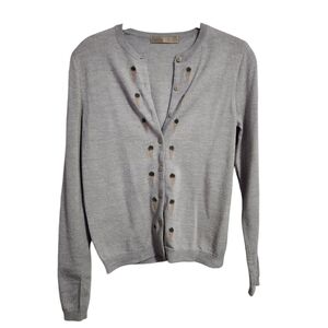 JS Korean brand wool knit cardigan sweater with‎ carrots